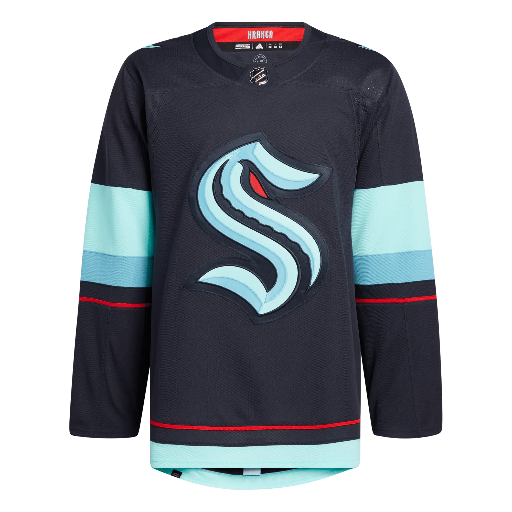 Seattle Kraken Home Adidas PrimeGreen Senior Jersey