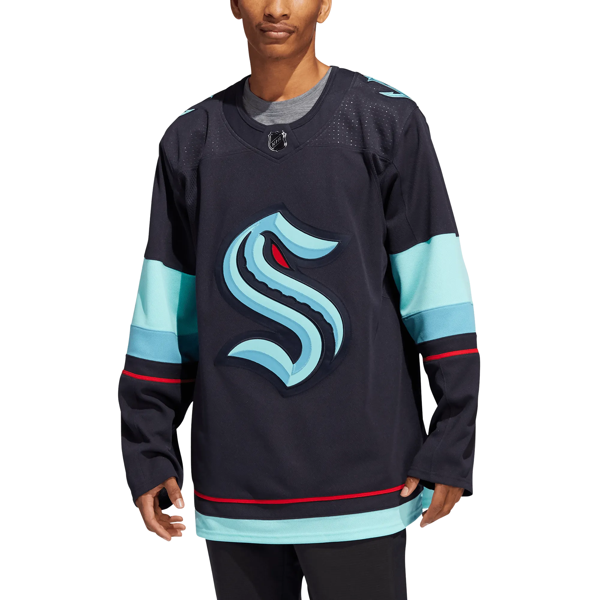 Seattle Kraken Home Adidas PrimeGreen Senior Jersey
