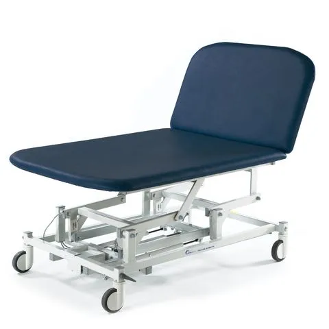 Seers - Therapy Deluxe Bobath Couches (325kg SWL), electric, 105cm or 125cm width, hand or foot switch