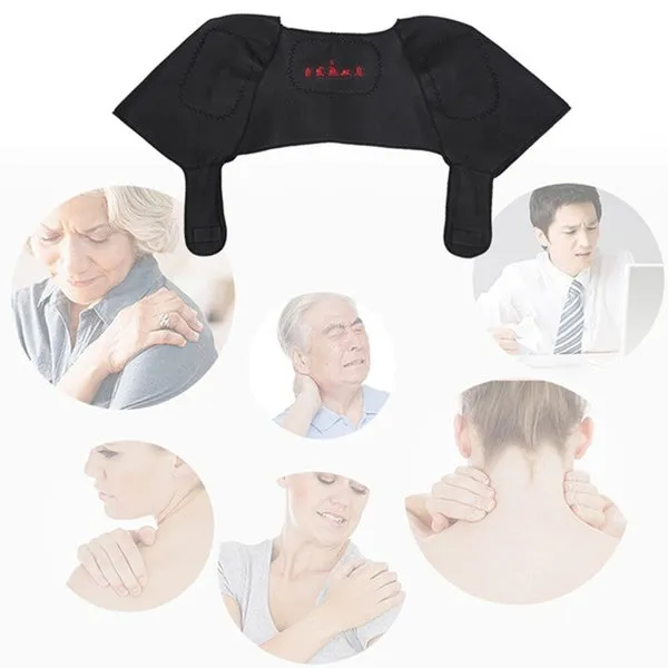 Self-heating Shoulder Pads, Composite Heating Cloth Magnetic Shoulder Pads