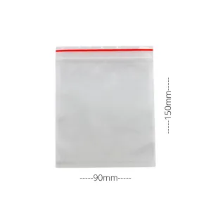 Self Seal Bags 90mm x 150mm (1000 Per Carton)