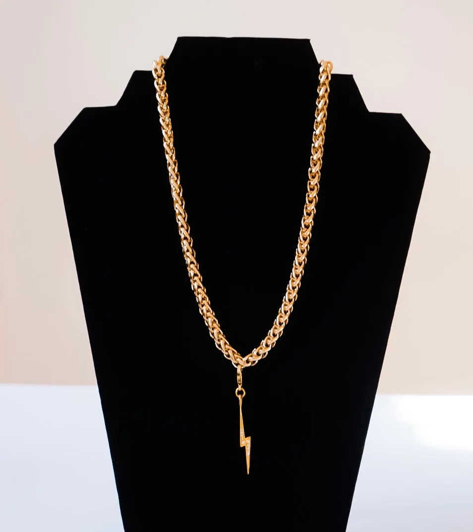SEQUIN x PRETTY CONNECTED Lightening Bolt Charm