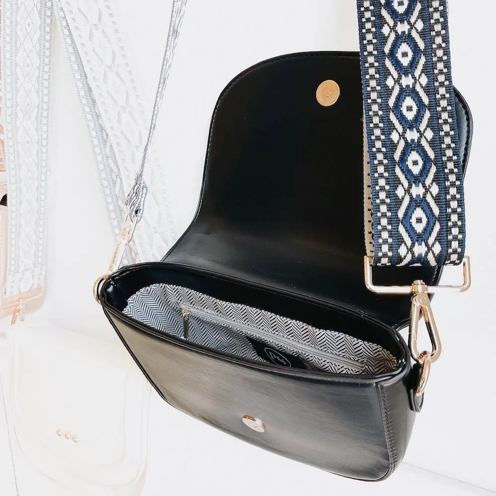 Serenity Saddle Bag: Tan