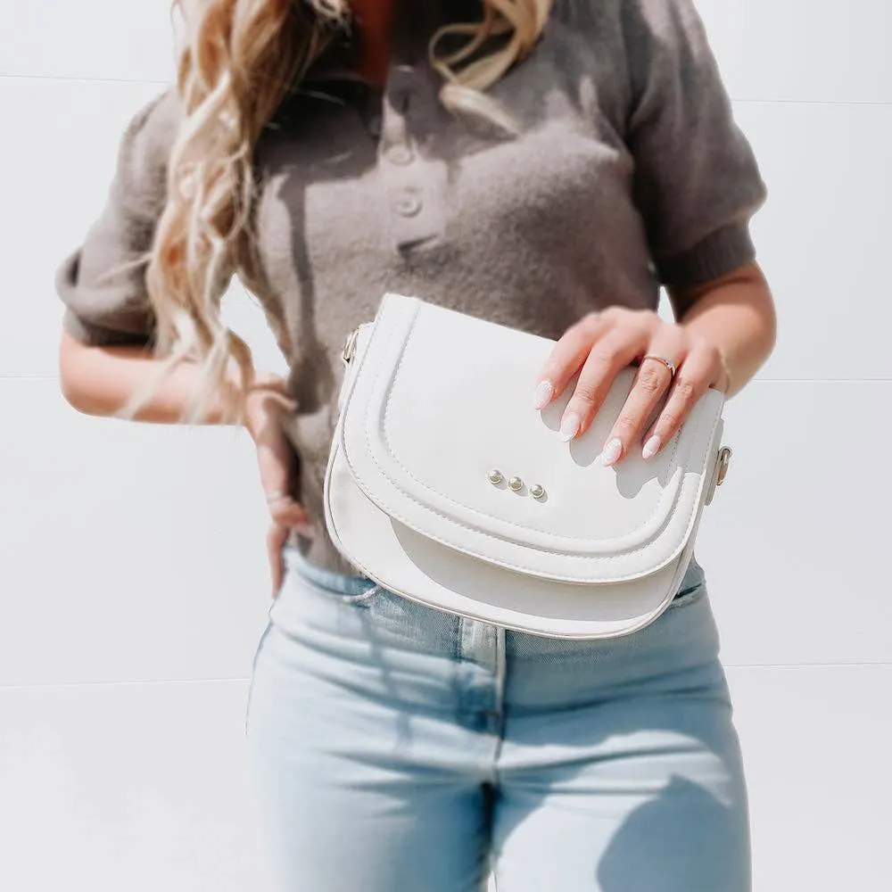 Serenity Saddle Bag: Tan