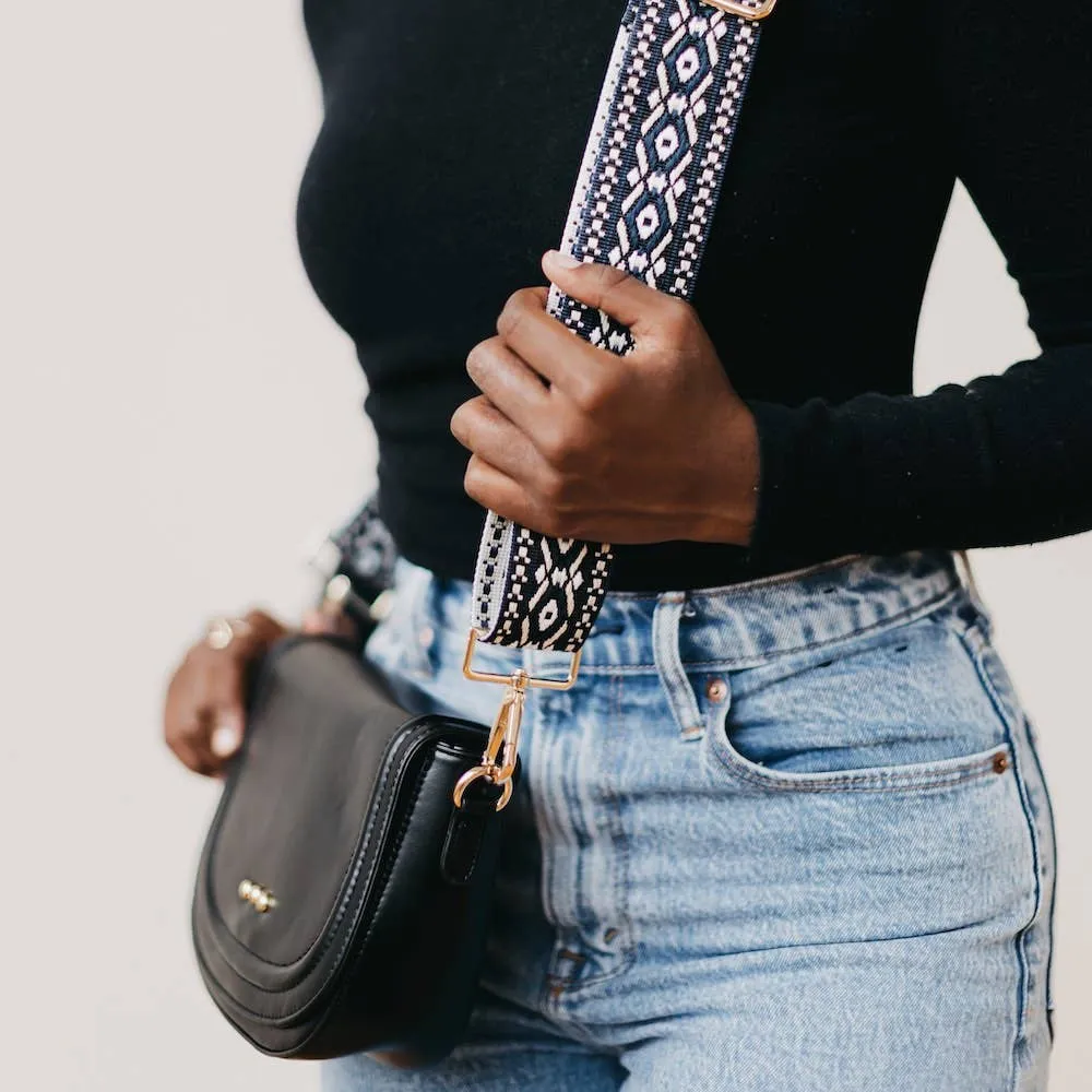 Serenity Saddle Bag: Tan