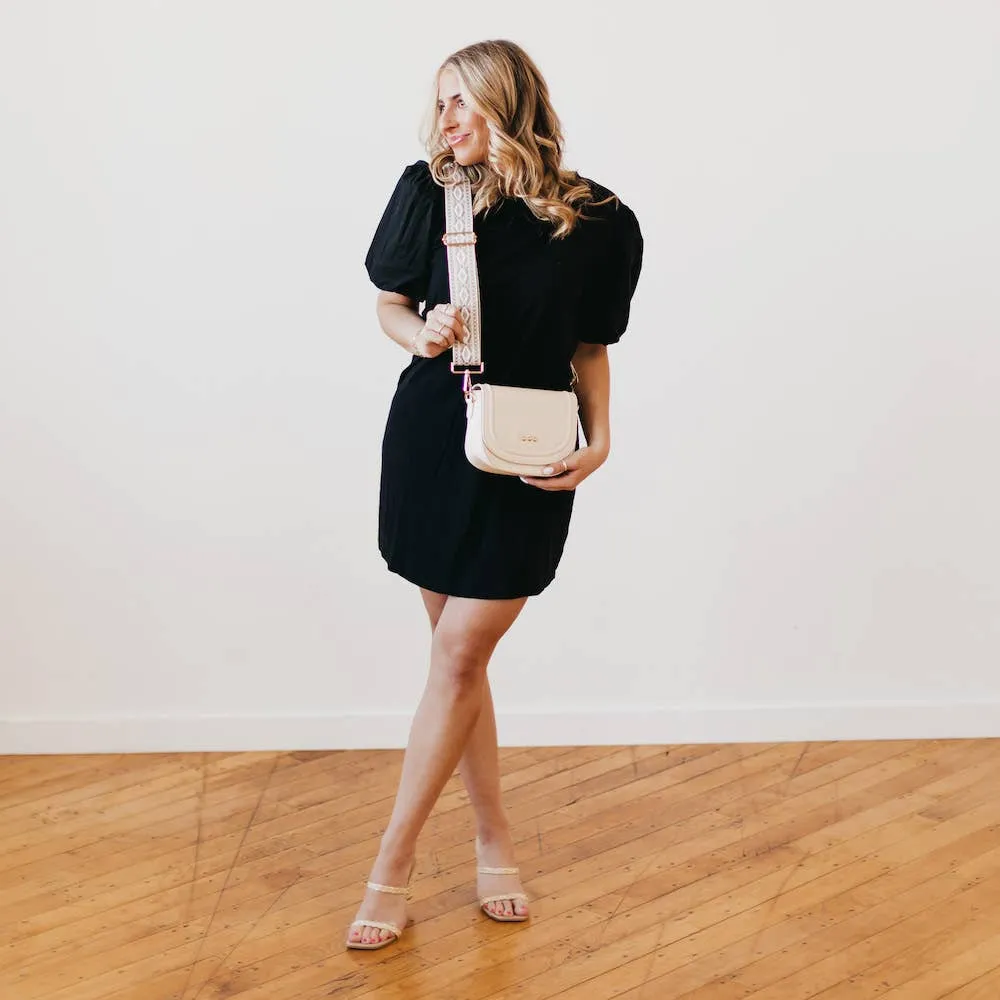 Serenity Saddle Bag: Tan