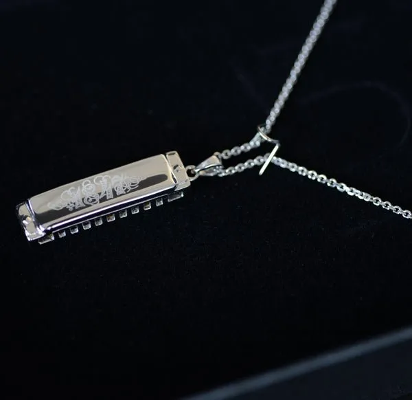 Seydel 1847 Harmonica Necklace (Silver or Gold)  Discontinued