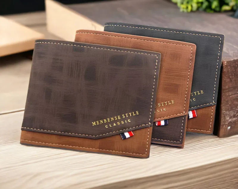 Short Slim Coin Pocket Classic Men Wallets