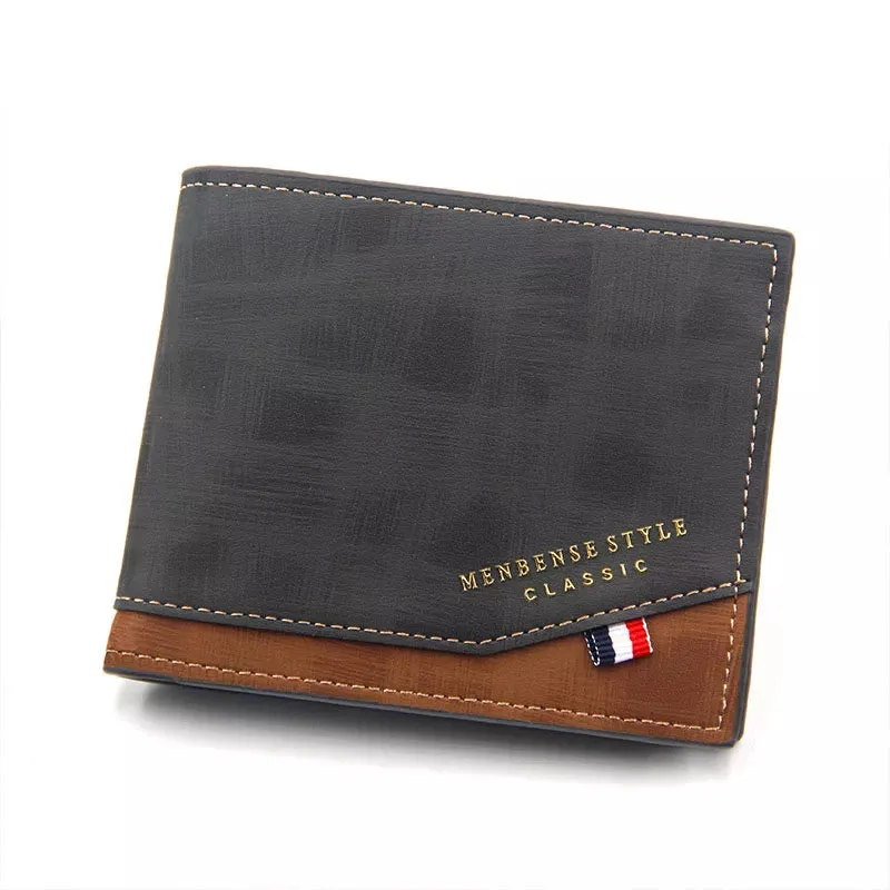 Short Slim Coin Pocket Classic Men Wallets