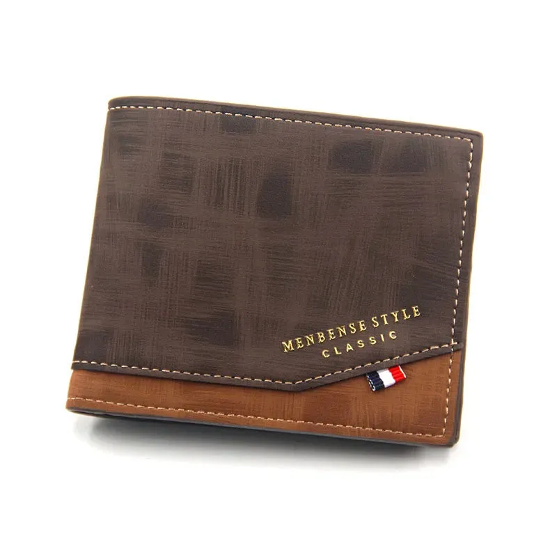 Short Slim Coin Pocket Classic Men Wallets