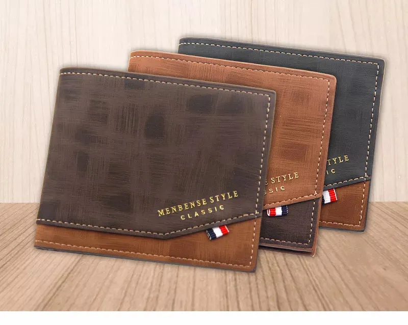 Short Slim Coin Pocket Classic Men Wallets