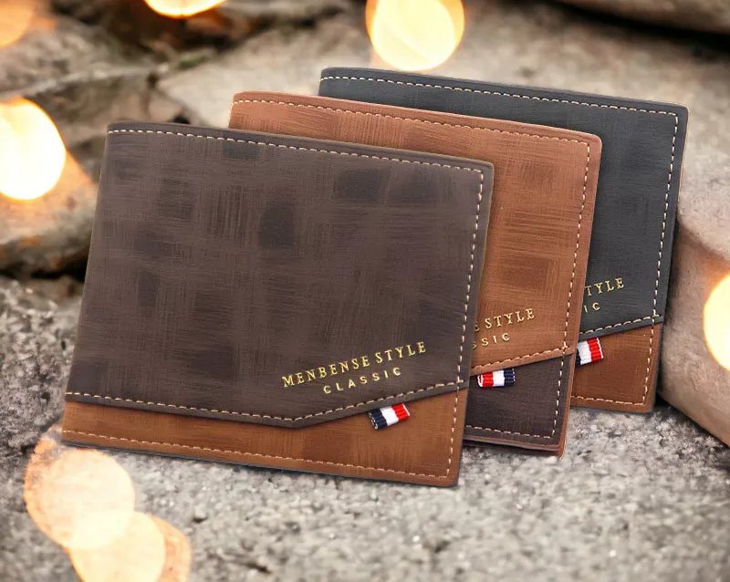 Short Slim Coin Pocket Classic Men Wallets