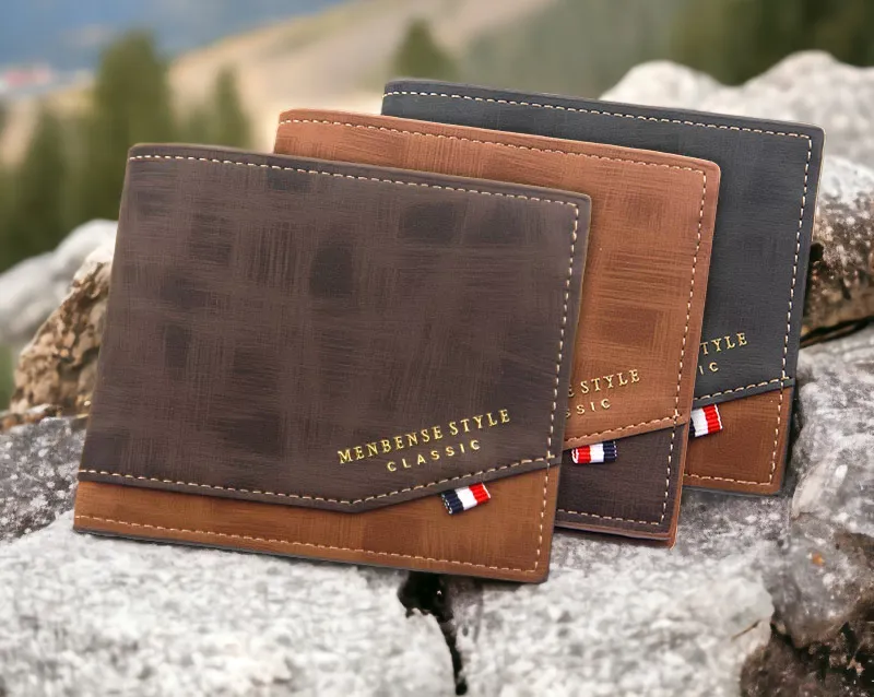 Short Slim Coin Pocket Classic Men Wallets
