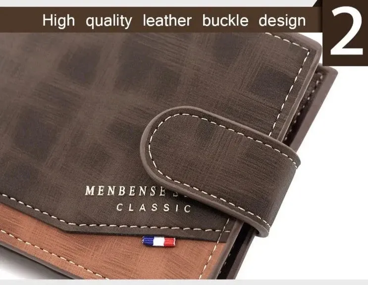 Short Slim Coin Pocket Classic Men Wallets