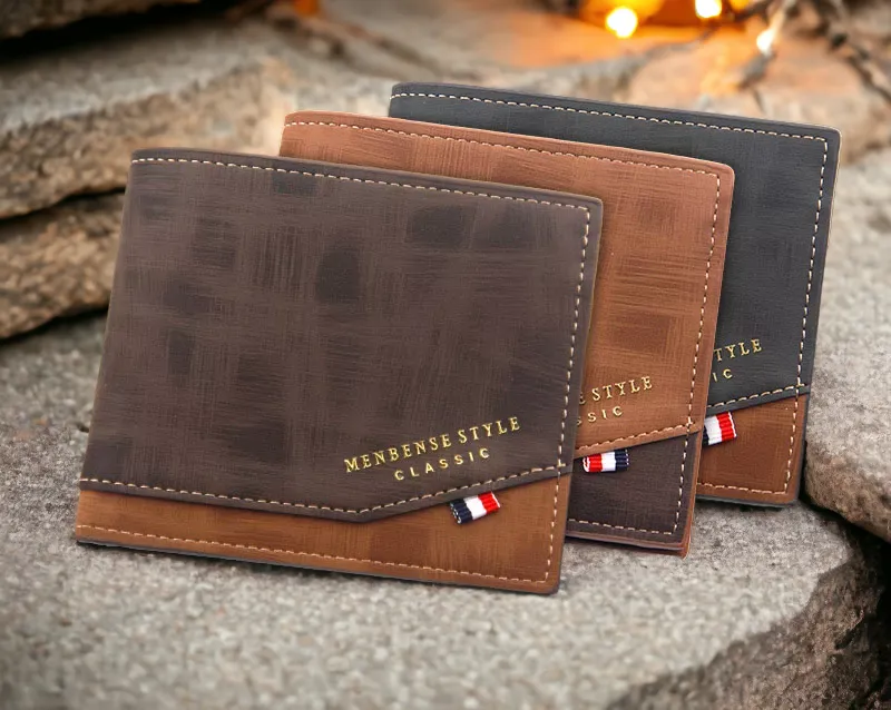 Short Slim Coin Pocket Classic Men Wallets