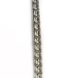 Silver Curb (Cuban) Link Chain by the Inch (#3021)