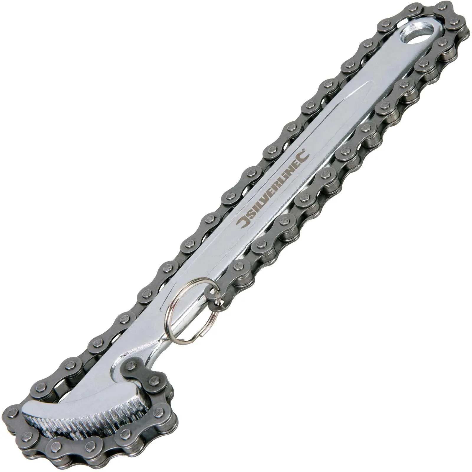 Silverline 150mm Oil Filter Chain Wrench Strap Removal Tool