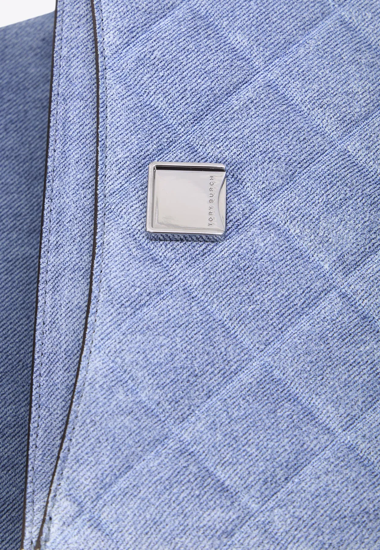 Small Fleming Quilted Suede Clutch Bag
