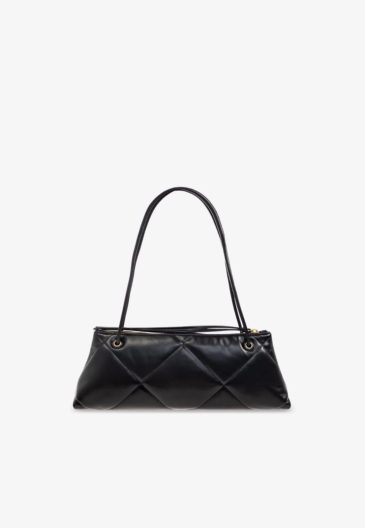 Small Kira Diamond Quilt East-West Shoulder Bag