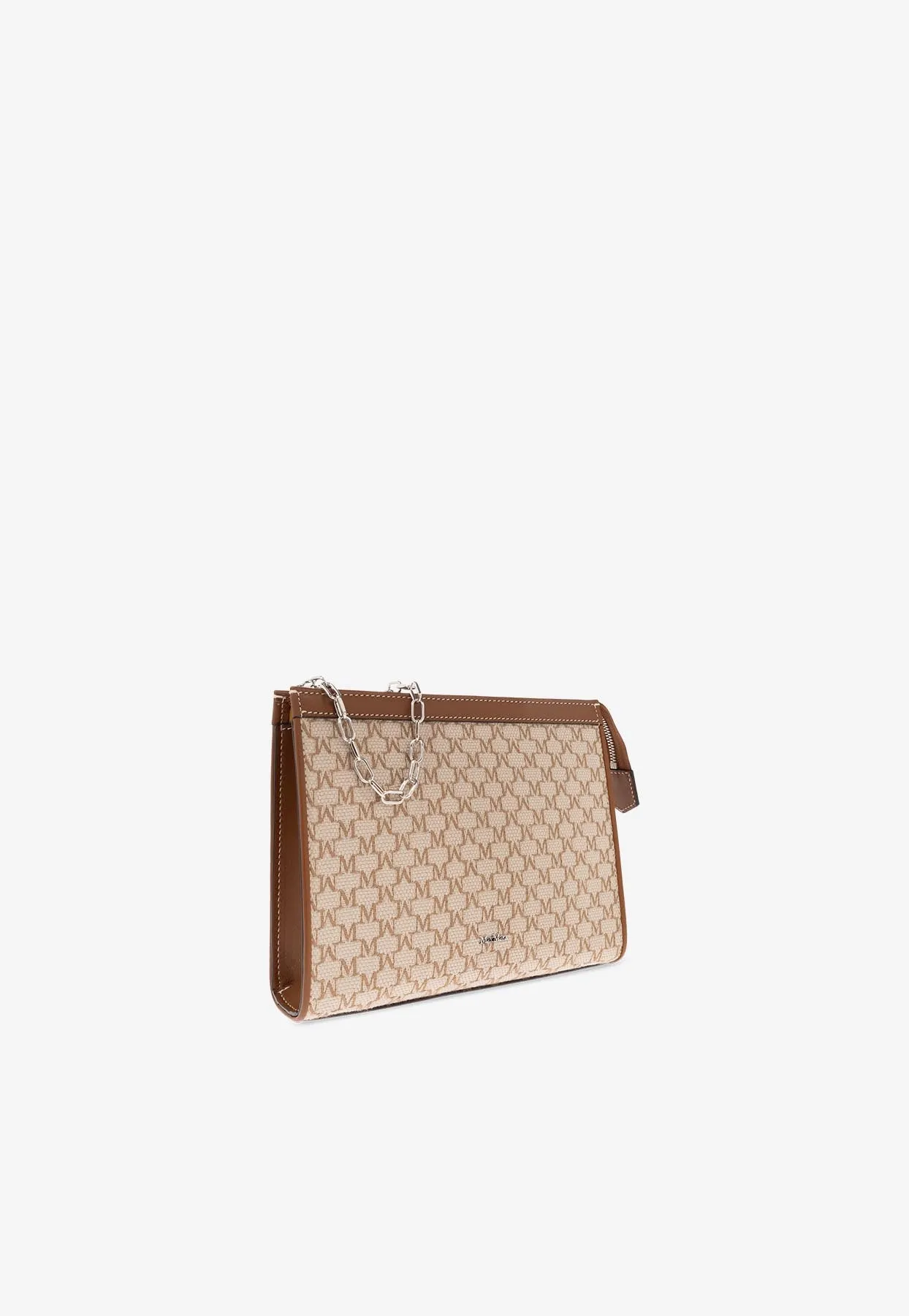 Small Monogram Jacquard Pouch Bag