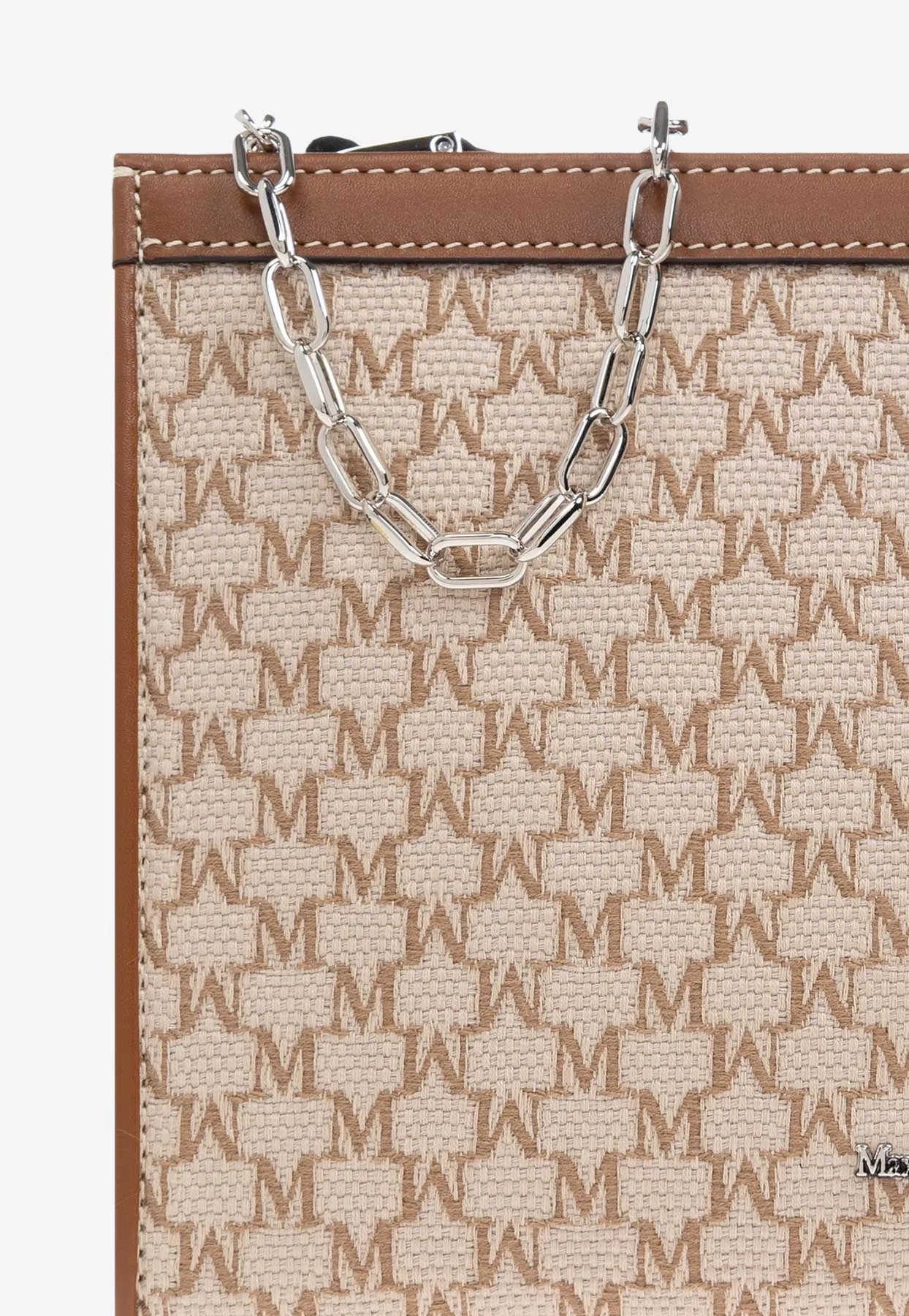 Small Monogram Jacquard Pouch Bag