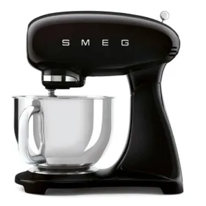 Smeg Retro 4.8 Litre Retro Stand Mixer Black SMF03BLSA