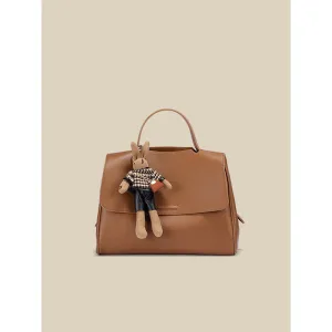 Soft leather messenger bag, genuine leather women's bag, large-capacity bag, women's versatile new tote bag, shoulder messenger bag, underarm bag.