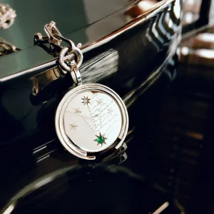 SOHUM COIN STARS SILVER-EMERALD