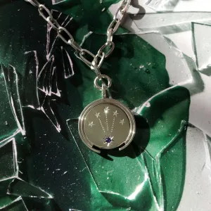 SOHUM COIN STARS SILVER-SAPPHIRE