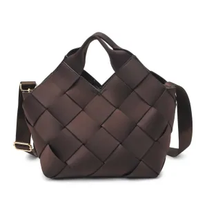 Sol & Selene, Resilience Woven Tote | Chocolate
