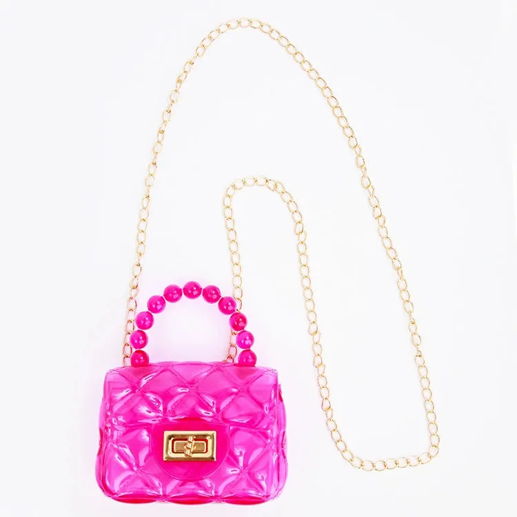 Sparkle Sisters Clear Jelly Purses