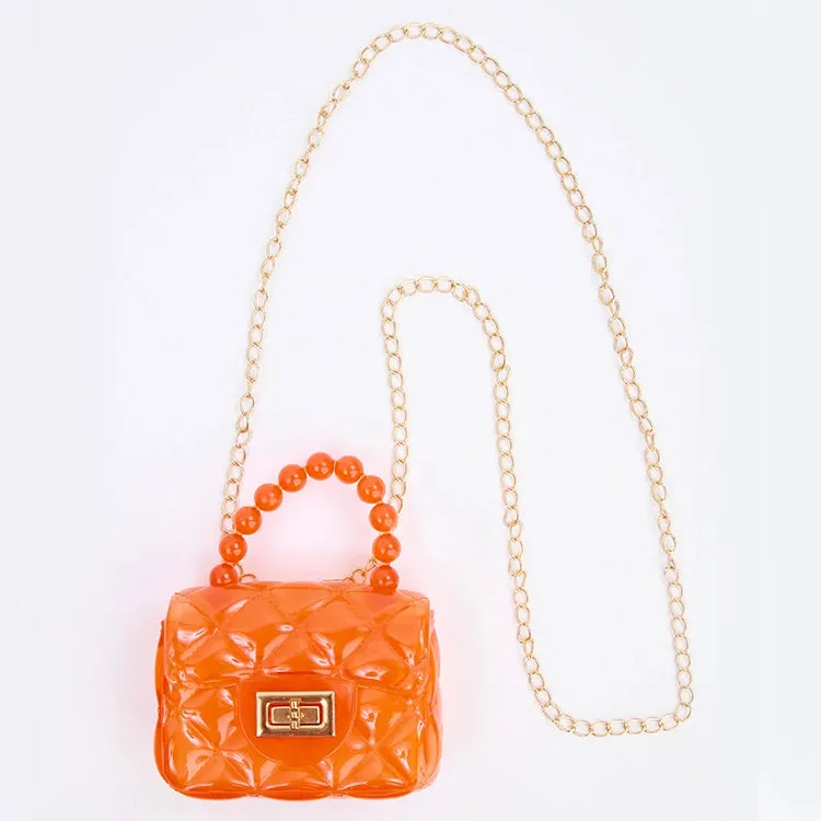 Sparkle Sisters Clear Jelly Purses