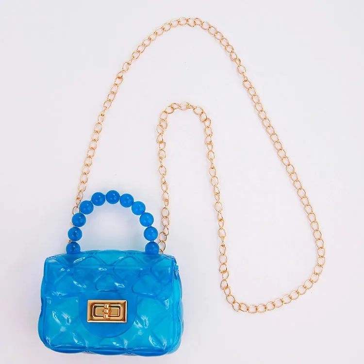 Sparkle Sisters Clear Jelly Purses