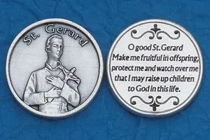 St. Gerard Italian Pocket Token Coin