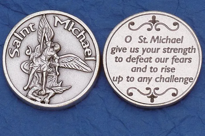 St. Michael the Archangel (Rise to Challenge) Italian Pocket Token Coin