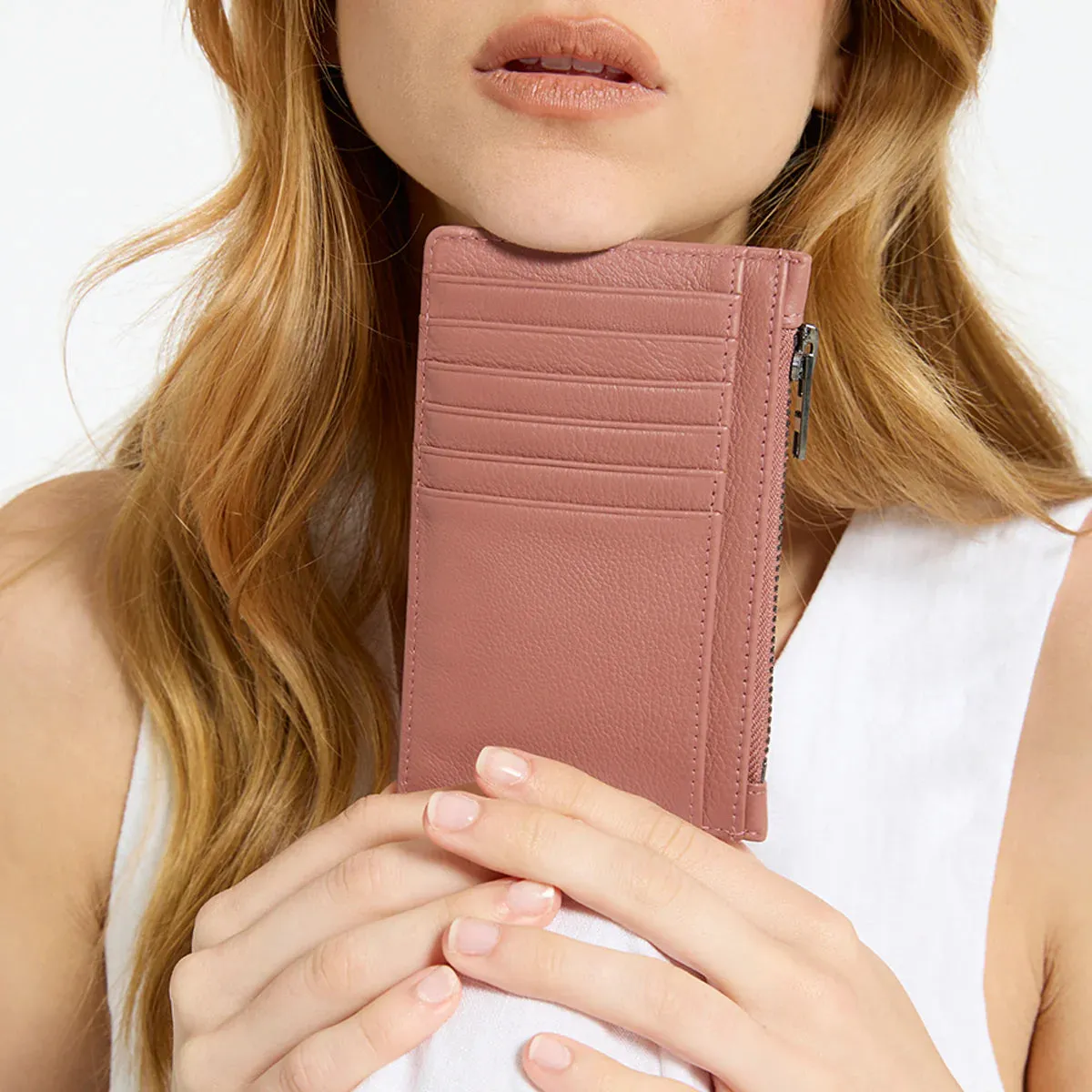 Status Anxiety, Avoiding Things Wallet | Dusty Rose