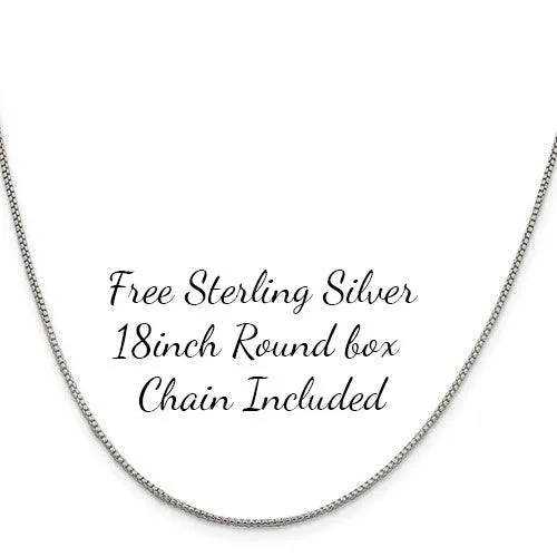 Sterling Silver Polished Puffy Heart Ash Holder Pendant - Memorial Keepsake Jewelry