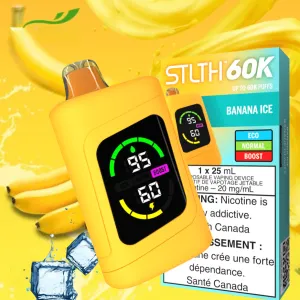 STLTH 60k Disposable Vape-Banana Ice