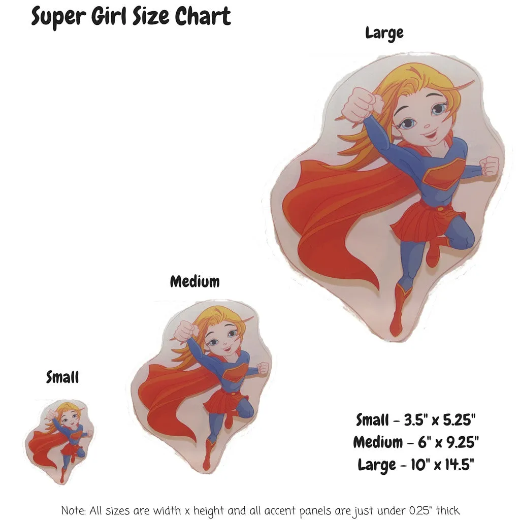 Super Girl Decoration Panels