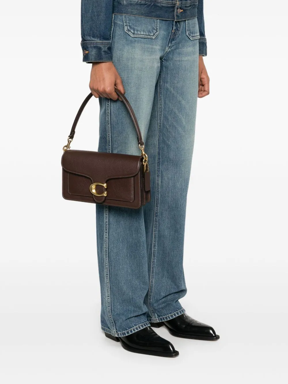 Tabby 26 leather shoulder bag