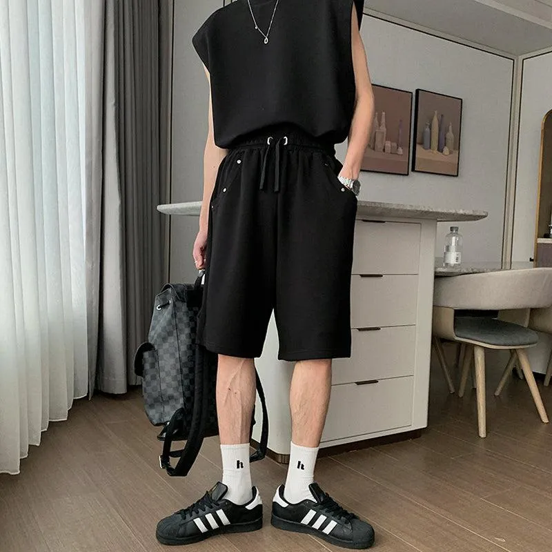 Tank Top & Drawstring Shorts