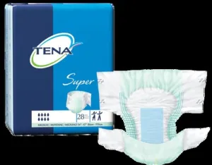 TENA Super Briefs - Size: X-Large (60"-64") - Case of 60