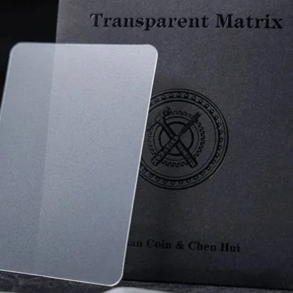 Transparent Matrix by Artisan Coin & Chen Hui