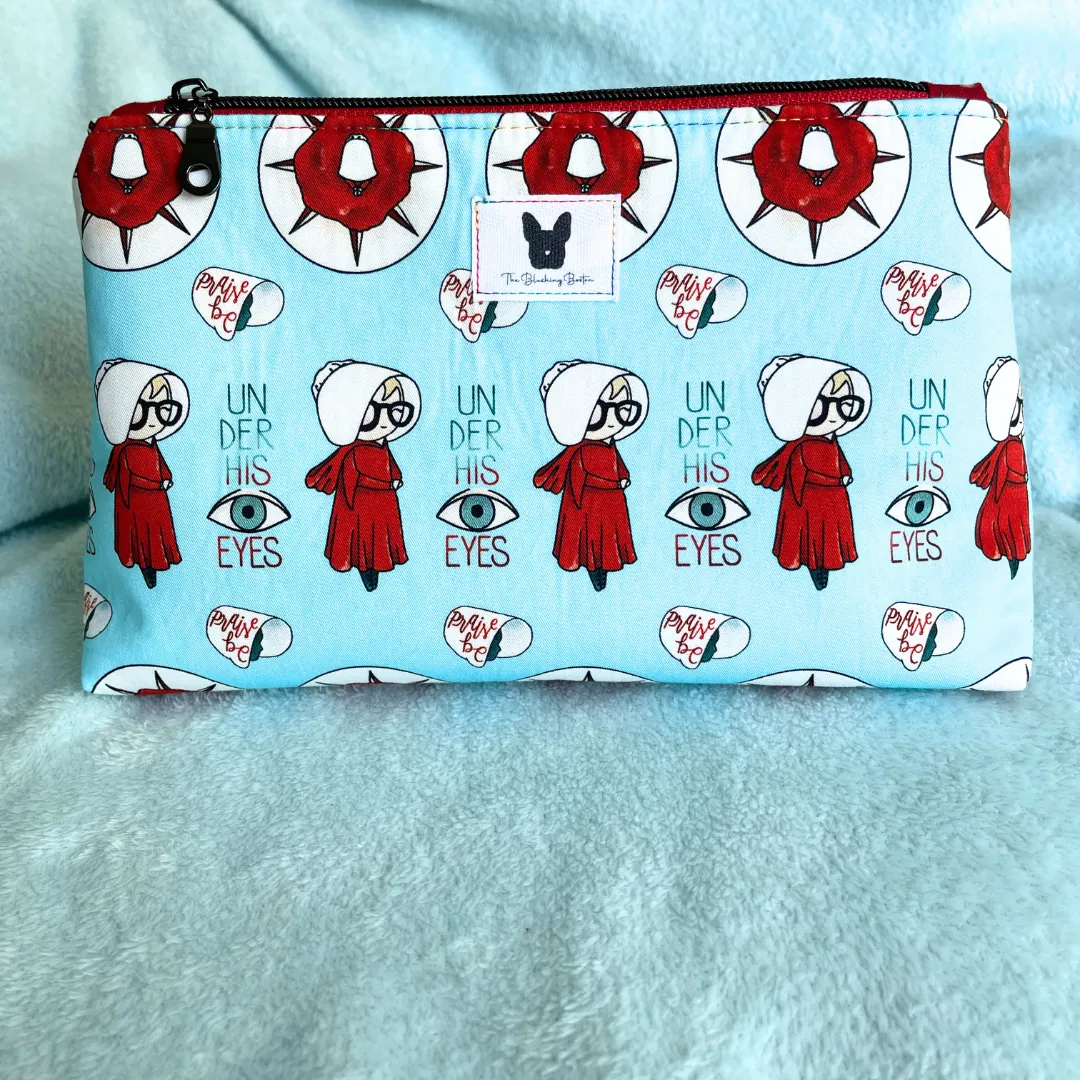 Under His Eye - Handmaid's Tale - TBB Zip Pouch