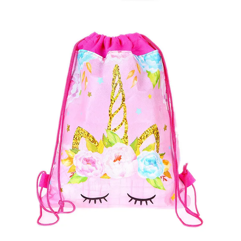 Unicorn Mini Drawstring Pouch Pocket Buggy Bags