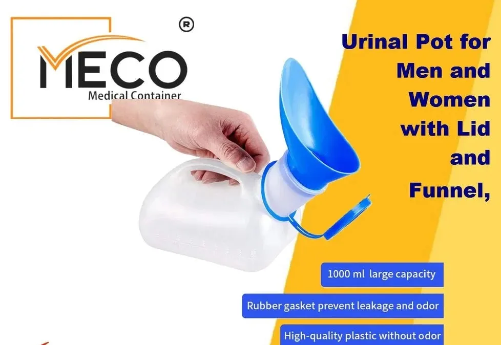 Unisex Portable Large Capacity Spill-Proof Urinal