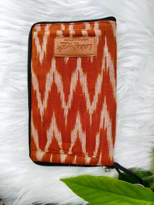 Utility Wallets Brown Ikat