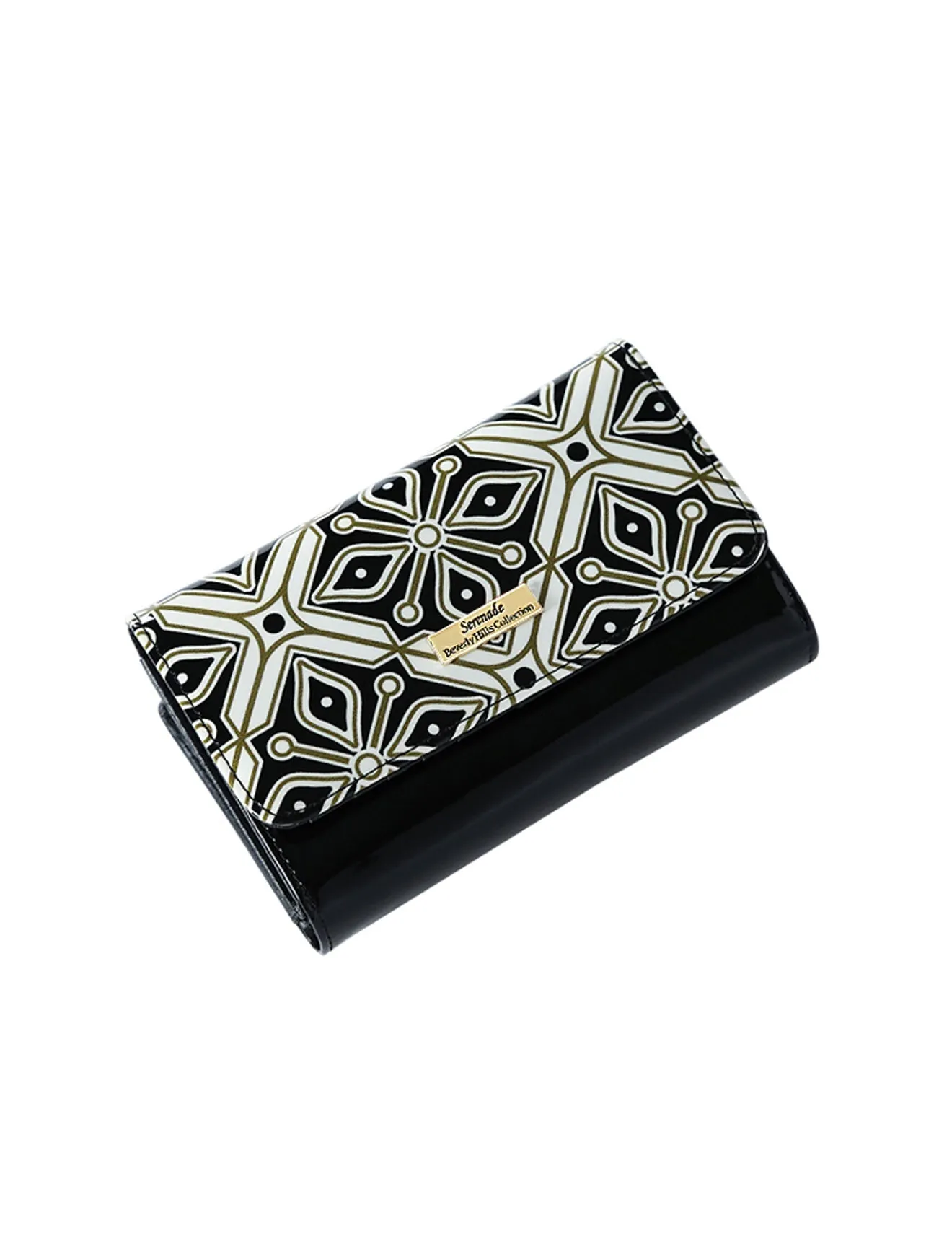 VALENTINA MED LEATHER RFID WALLET- WSN5102- NEW IN