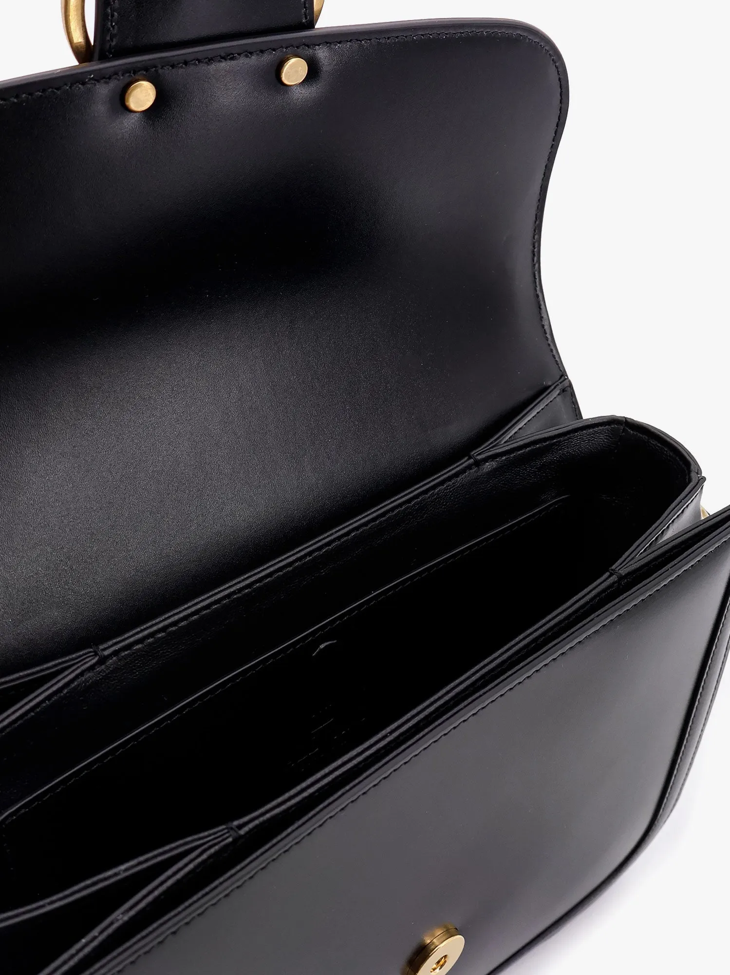 Valentino Garavani Valentino Garavani 9to5 Leather Shoulder Bag With Vlogo Signature Closure
