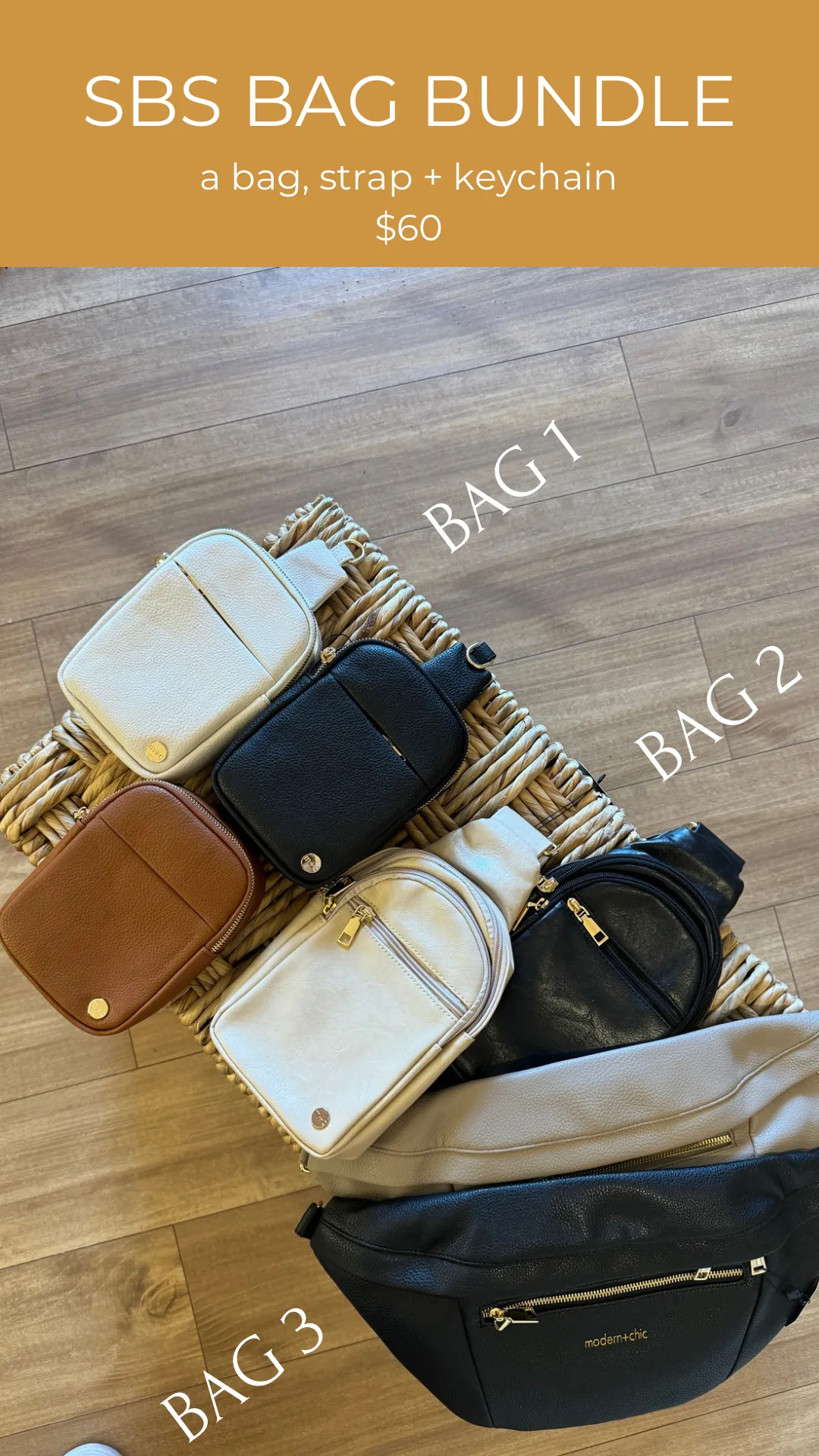 Vegan Leather Small Crossbody